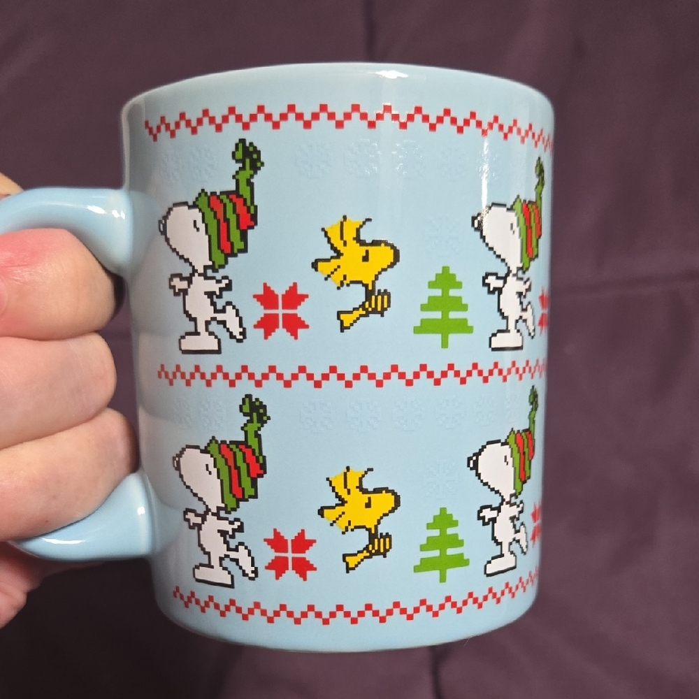 Snoopy and Woodstock Holiday Mug 2016